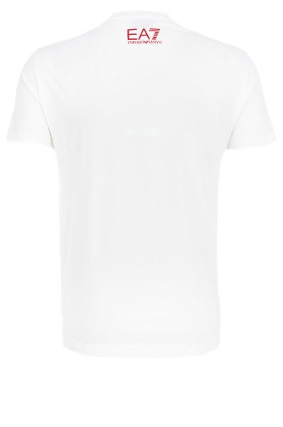 EA7 PRINTED ROUND-NECKED T-SHIRT