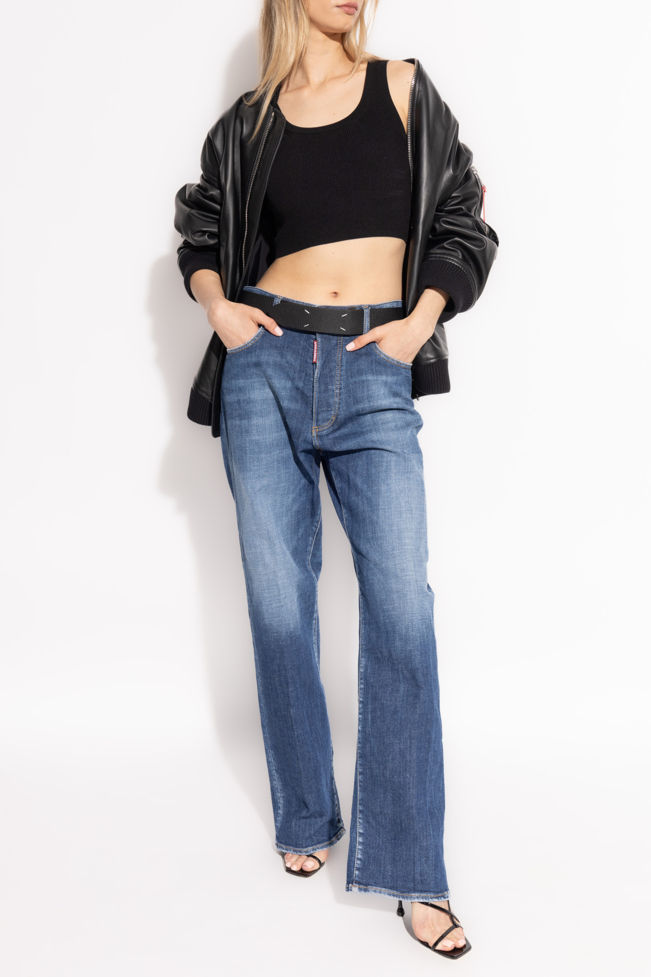 Shop Dsquared2 Straight-leg Jeans In Blue