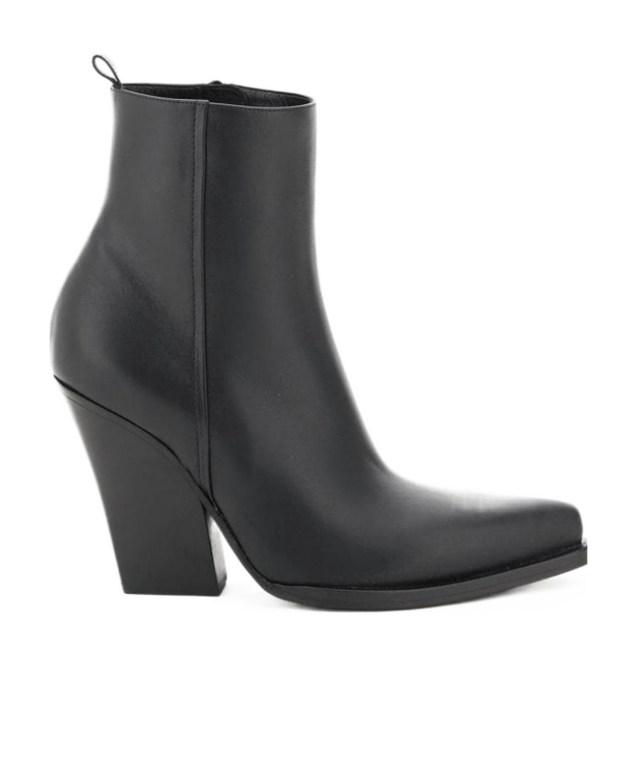 Magda Butrym Cowboy Ankle Boots In Black