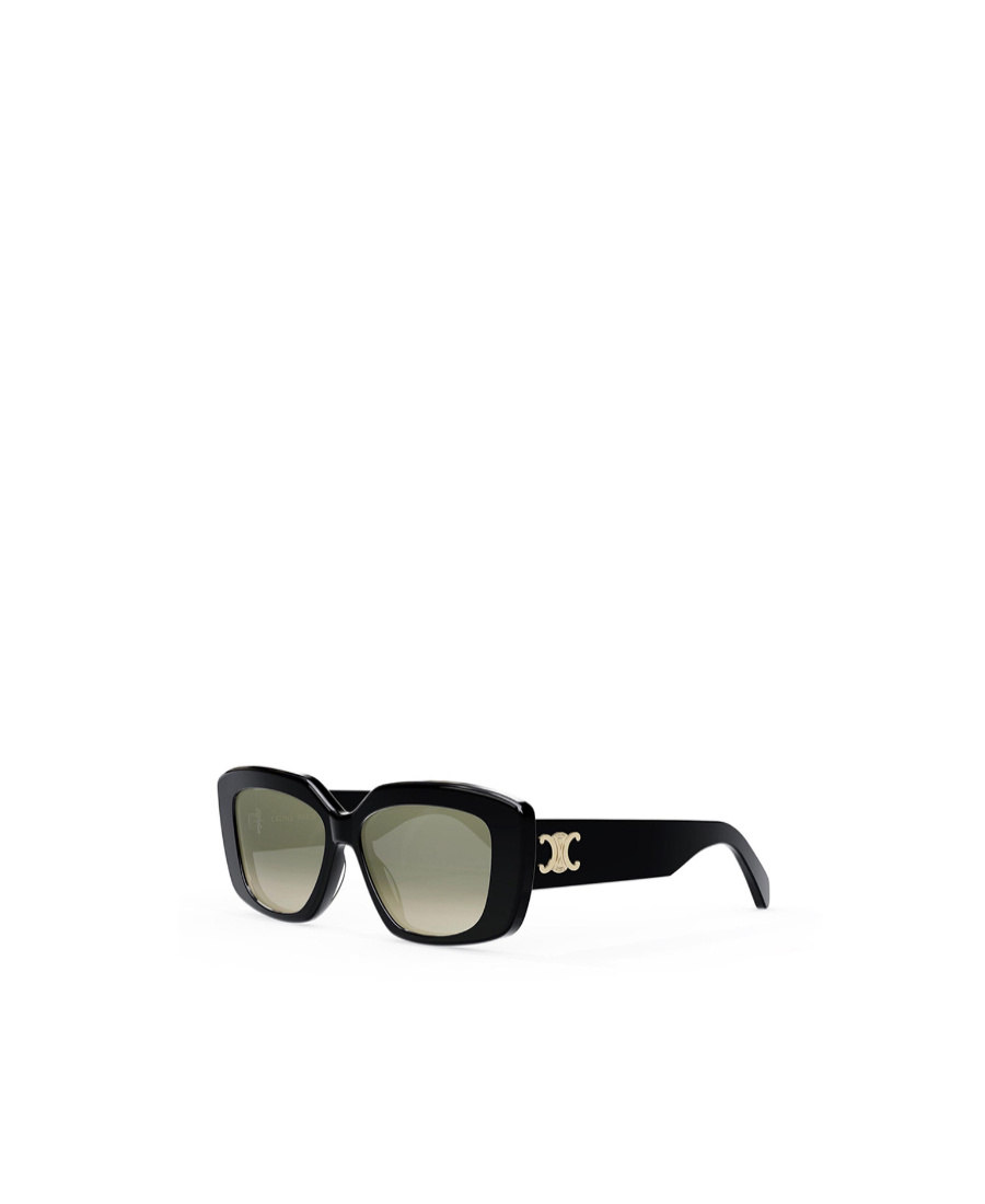 Celine Cat-eye Frame Sunglasses In Black