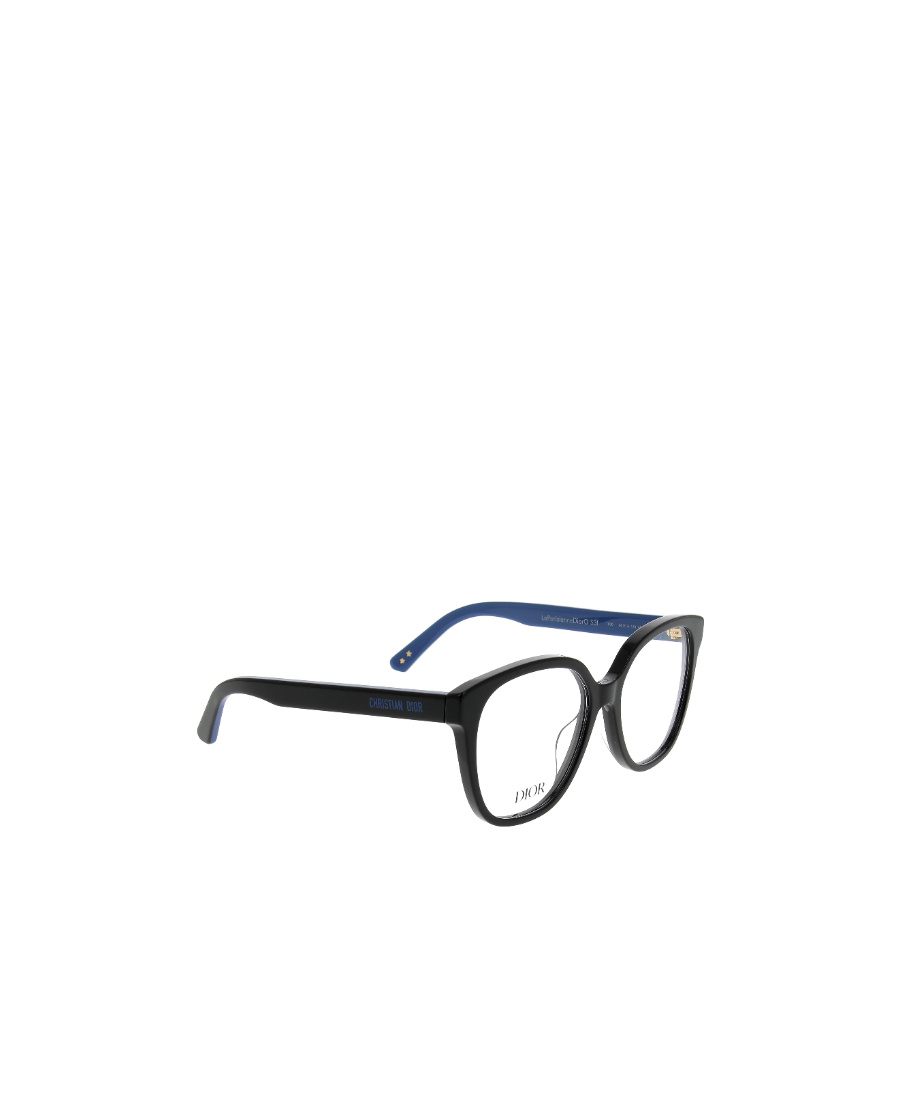 Dior Eyewear Square Frame Glasses In Black