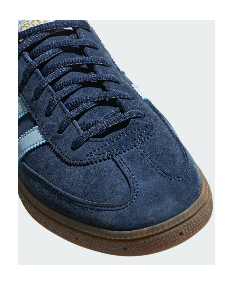 Adidas Originals Adidas Handball Spezial Collegiate Navy, Clear Sky & Gum In Blue
