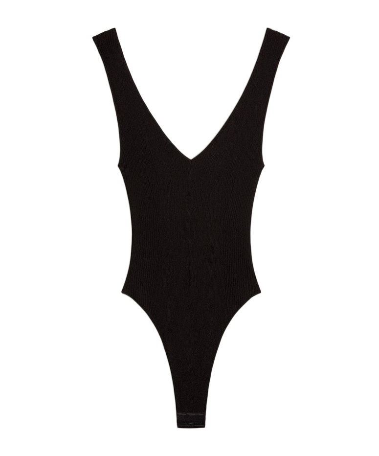 Golden Goose V-neck Jumpsuit In Black