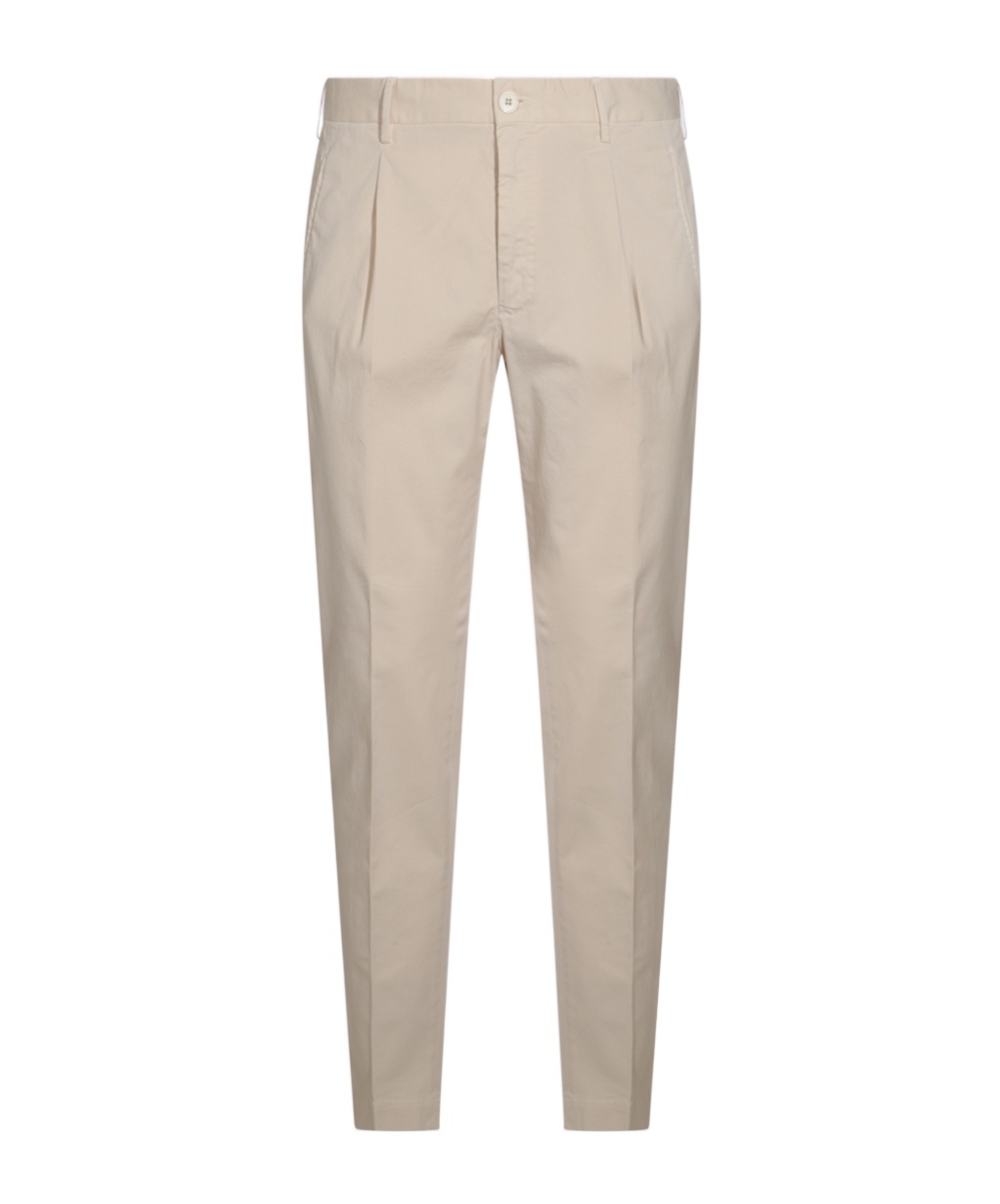 Incotex Belt-loop Casual Pants In Nude