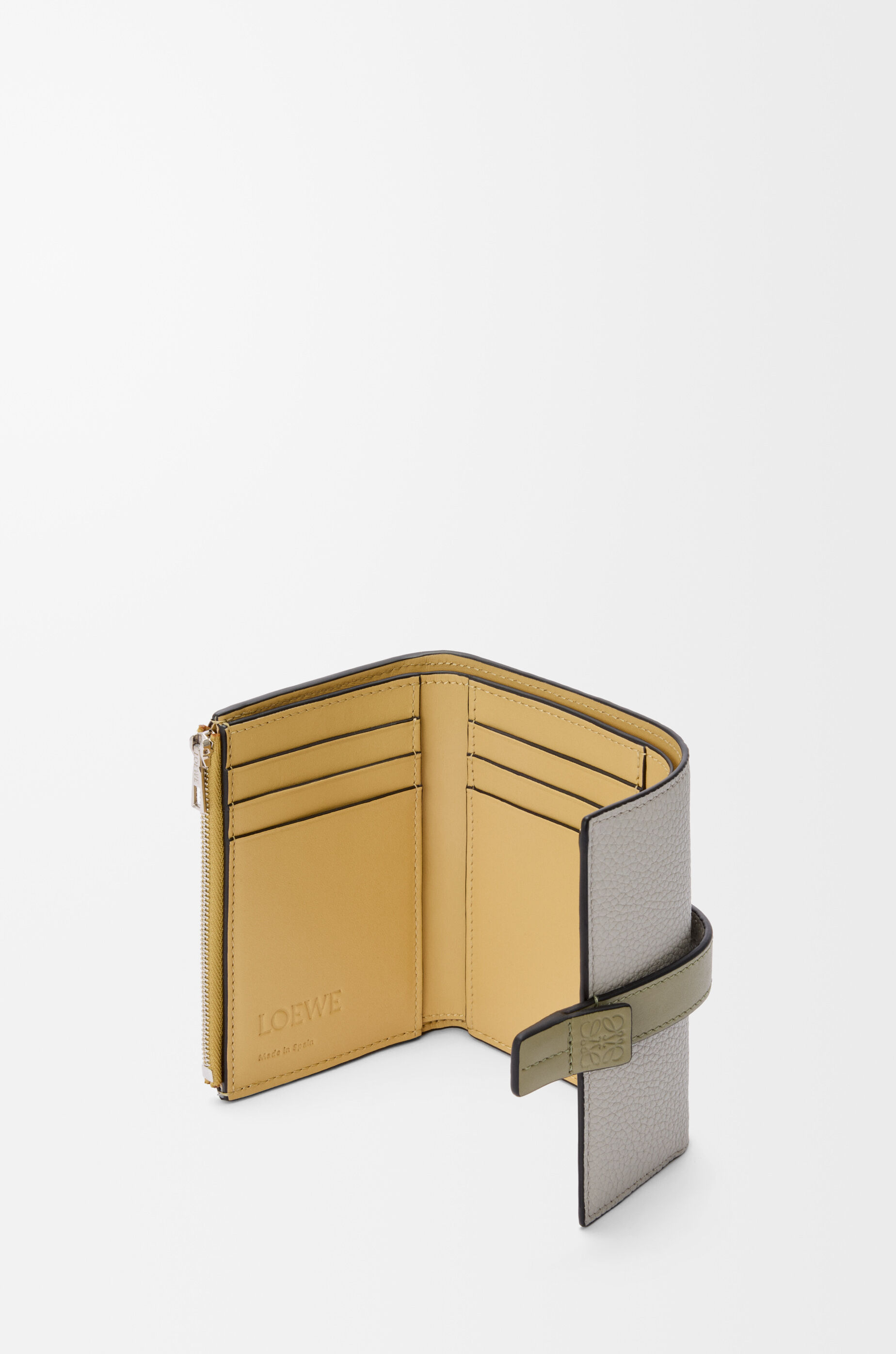 Loewe Small Vertical Wallet In Soft Grained Calfskin