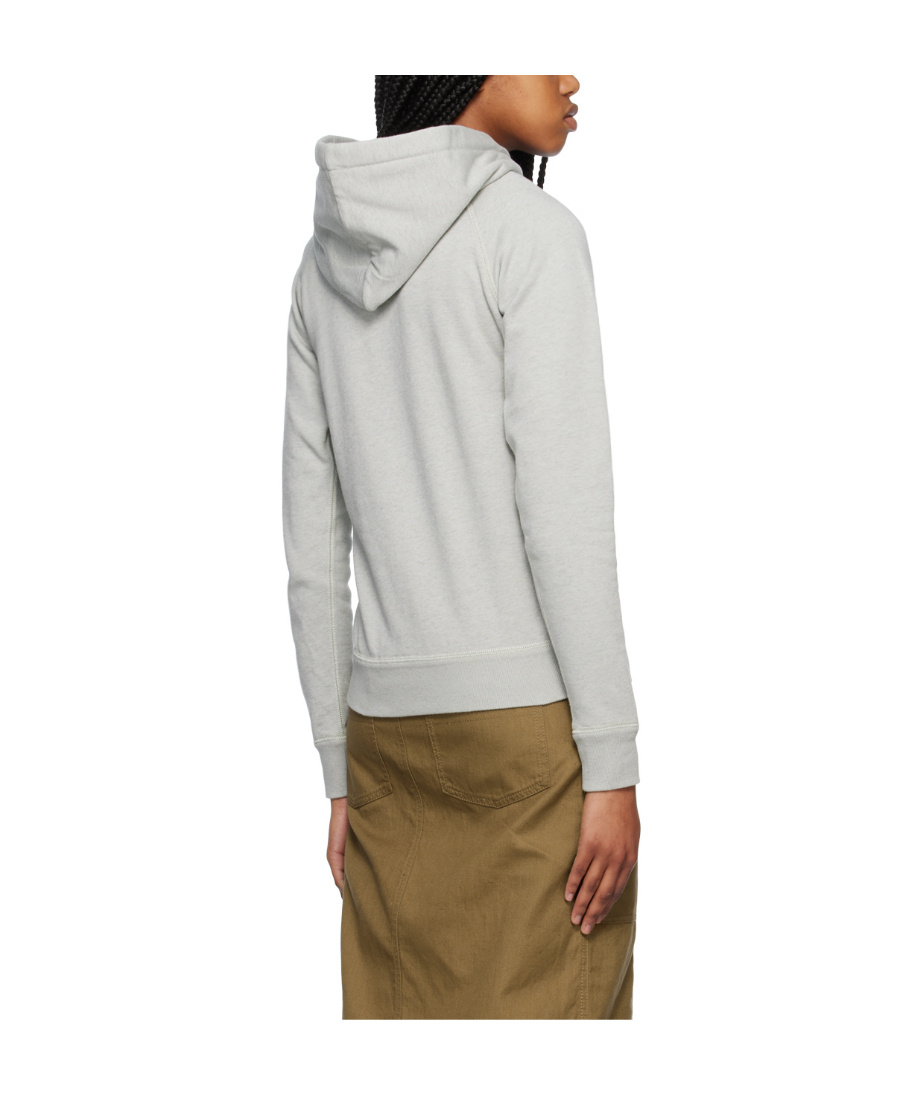 Isabel Marant Étoile Logo-print Hoodie In White