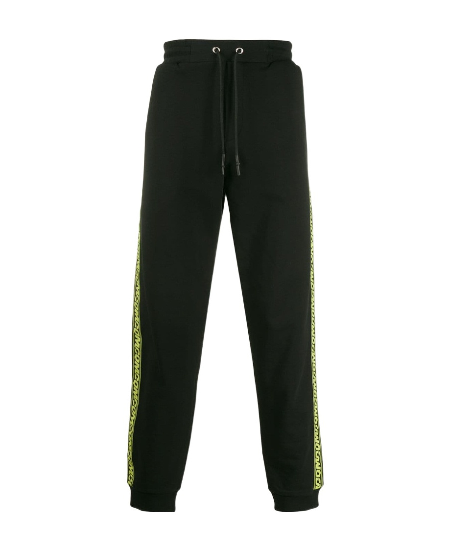 Mcq By Alexander Mcqueen Logo Side Striped Sweatpants In Black