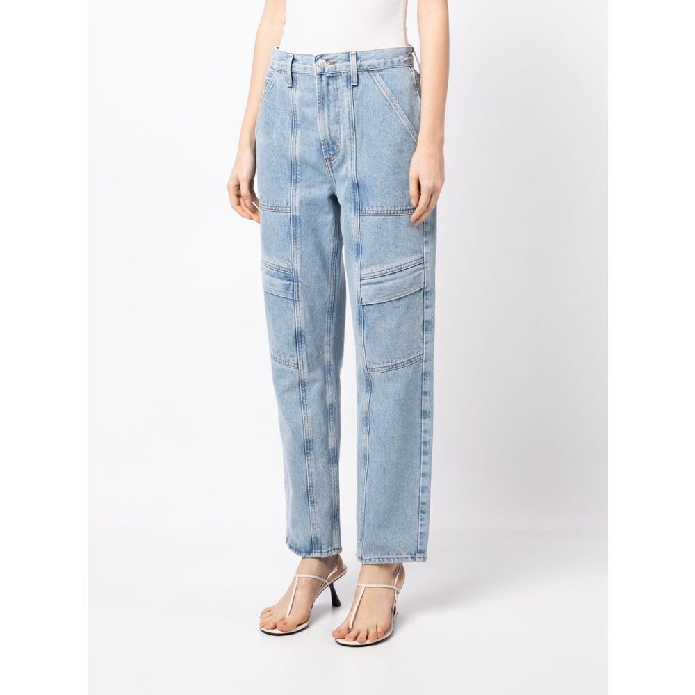 Agolde Multi-pocket Jeans In Blue