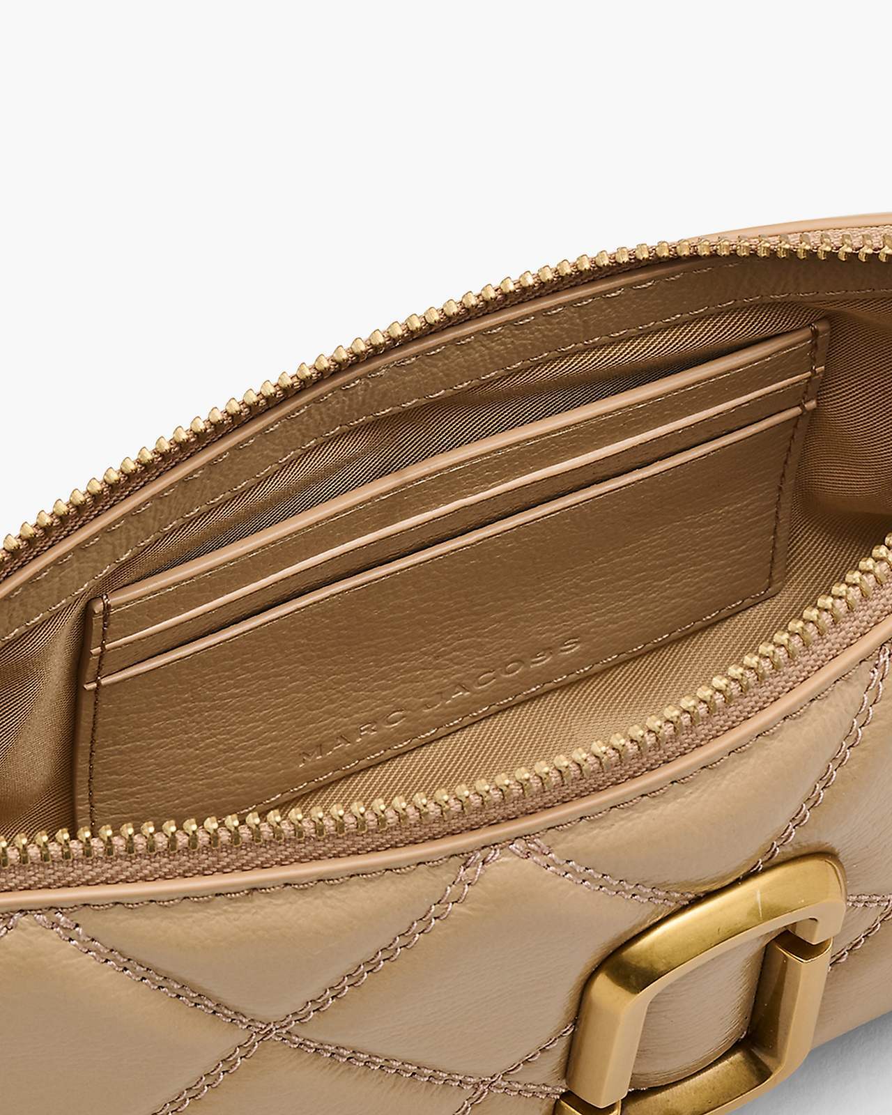 Marc Jacobs Quilted Shoulder Bag In Brown
