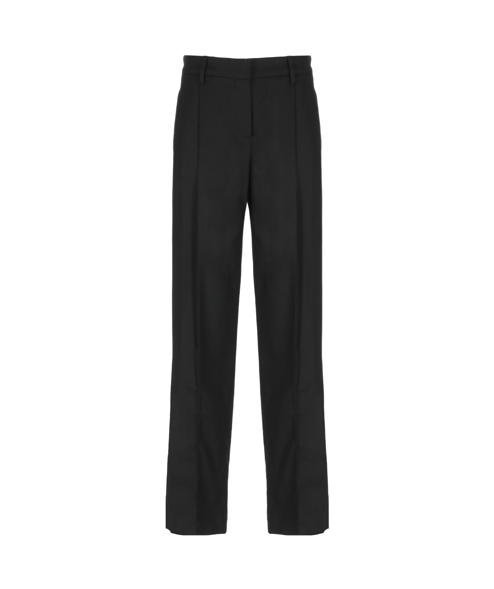BRUNELLO CUCINELLI MONILI DETAIL WIDE-LEG TROUSERS