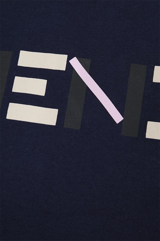 Kenzo Logo Print T-shirt In Black