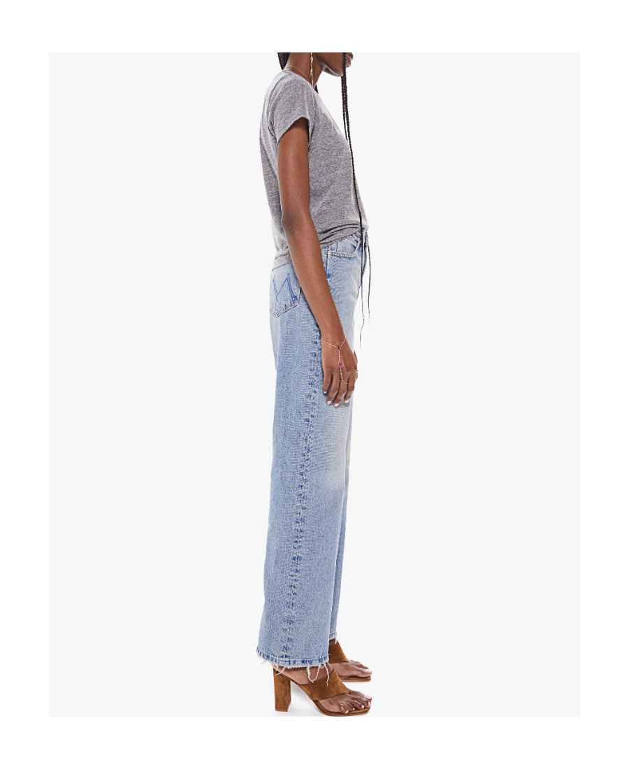 Mother High-waisted Tunnel Vision Jeans In Blue