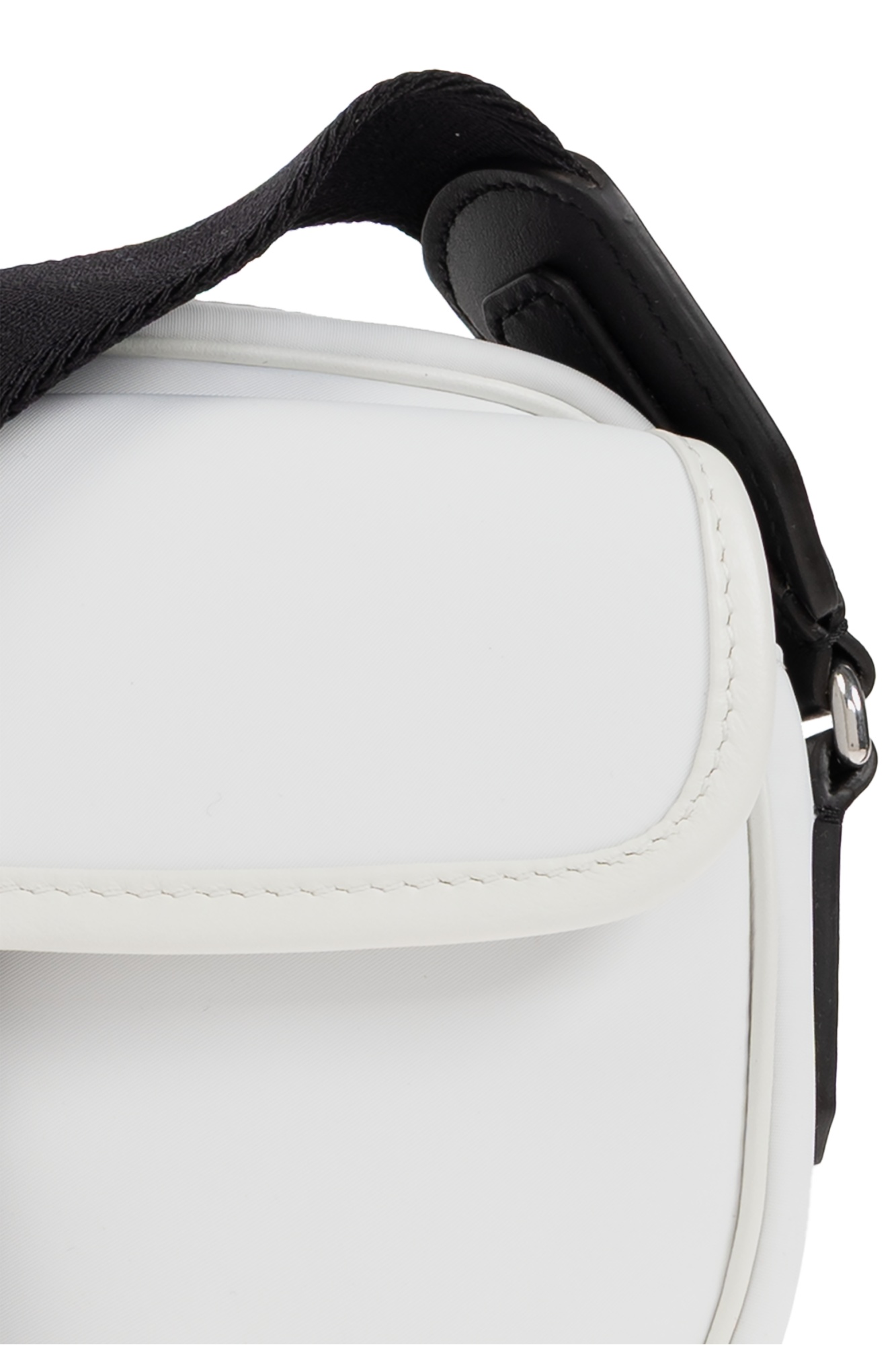 Moncler New Trick Water-repellent Crossbody Bag In White