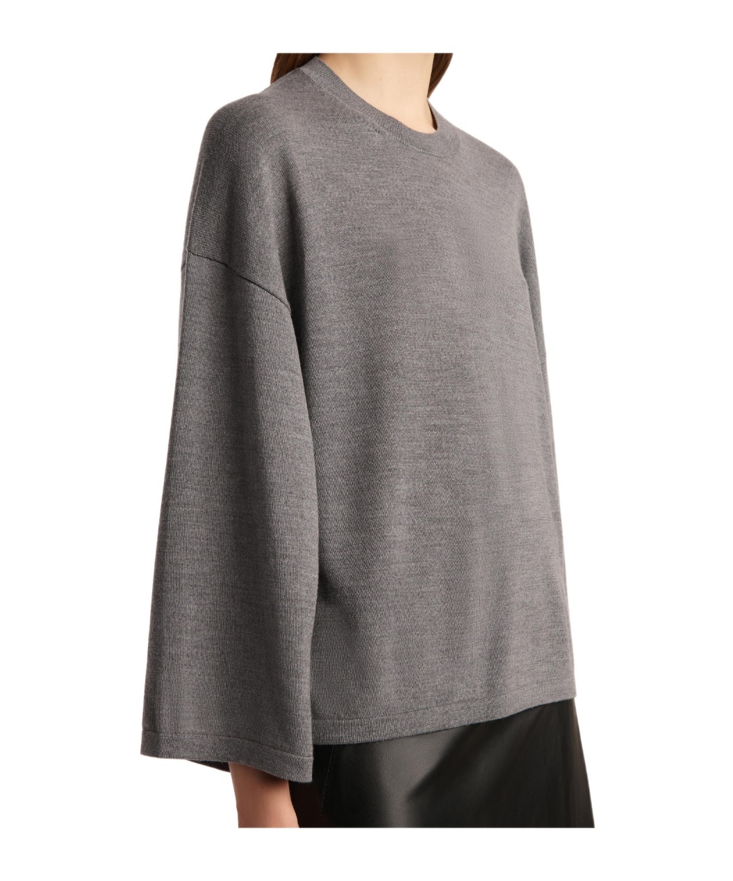 Khaite Darcy Wool Sweater In Gray