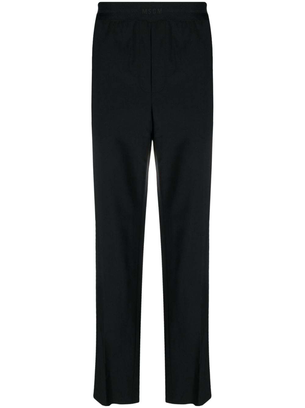 Msgm Versatile Trousers For The Modern Man In Black