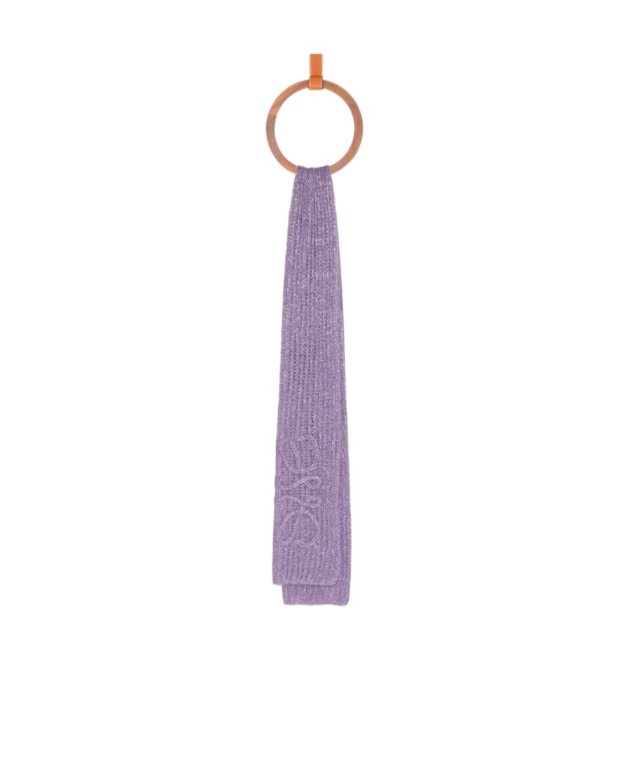 LOEWE ANAGRAM SCARF IN MOHAIR BLEND