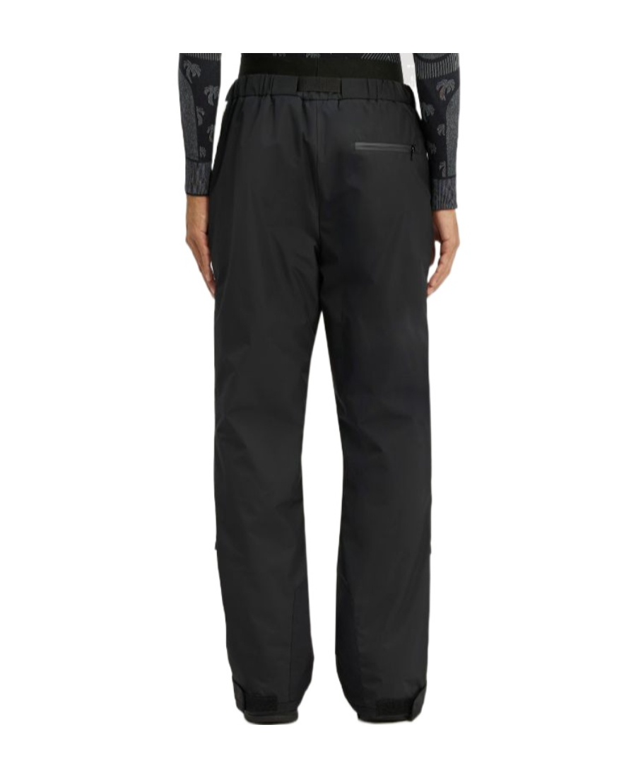 Palm Angels Track Logo-print Ski Trousers In Black