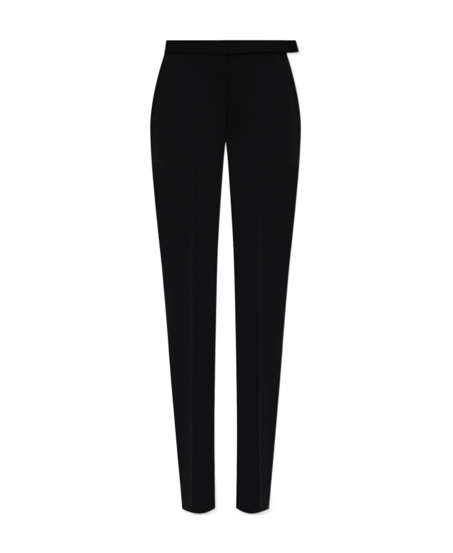 Stella Mccartney Pleated Front Trousers In Black
