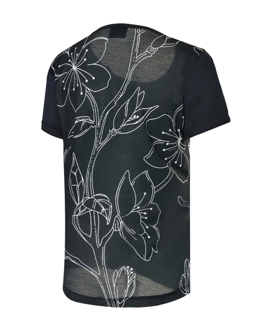 EMPORIO ARMANI PRINTED SHORT-SLEEVED T-SHIRT