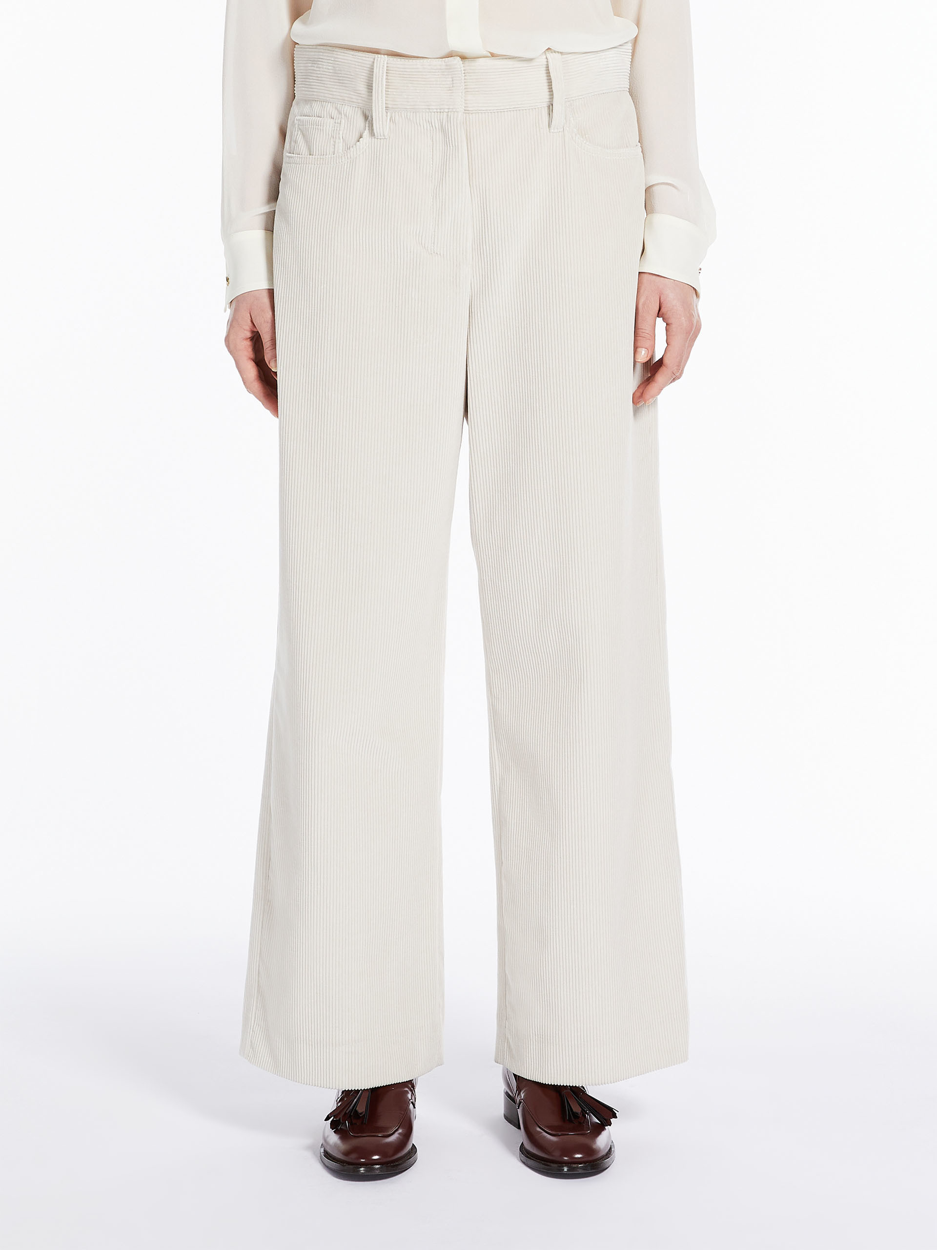 MAX MARA FLANGED POCKET CASUAL PANTS