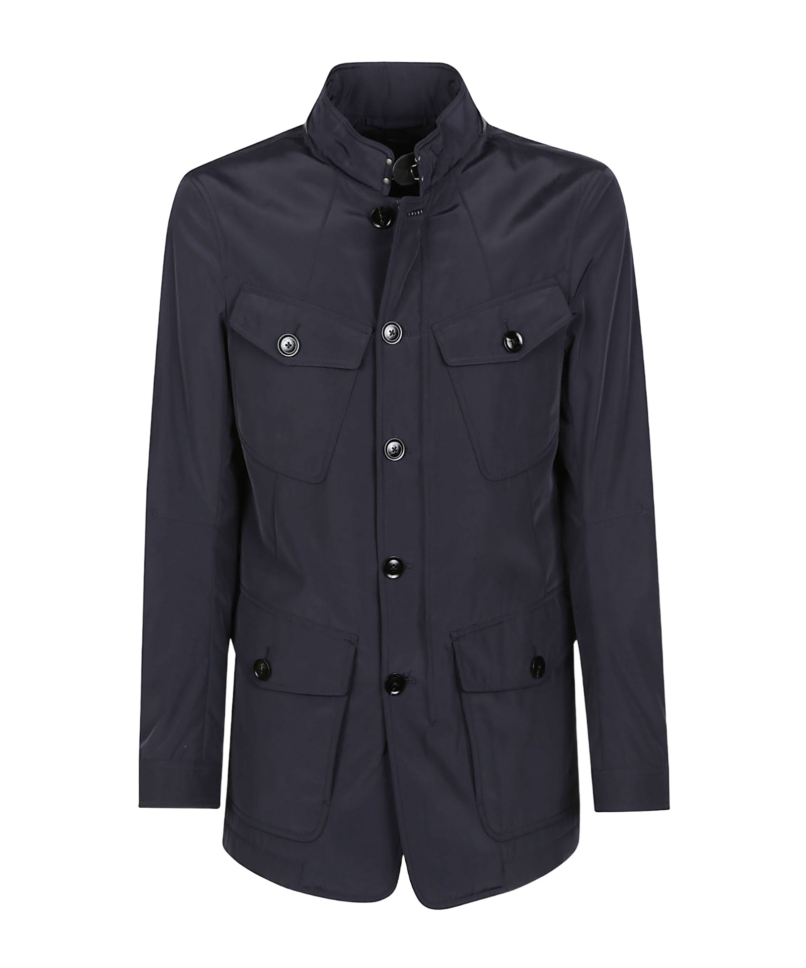 Tom Ford Long Sleeve Jacket In Black