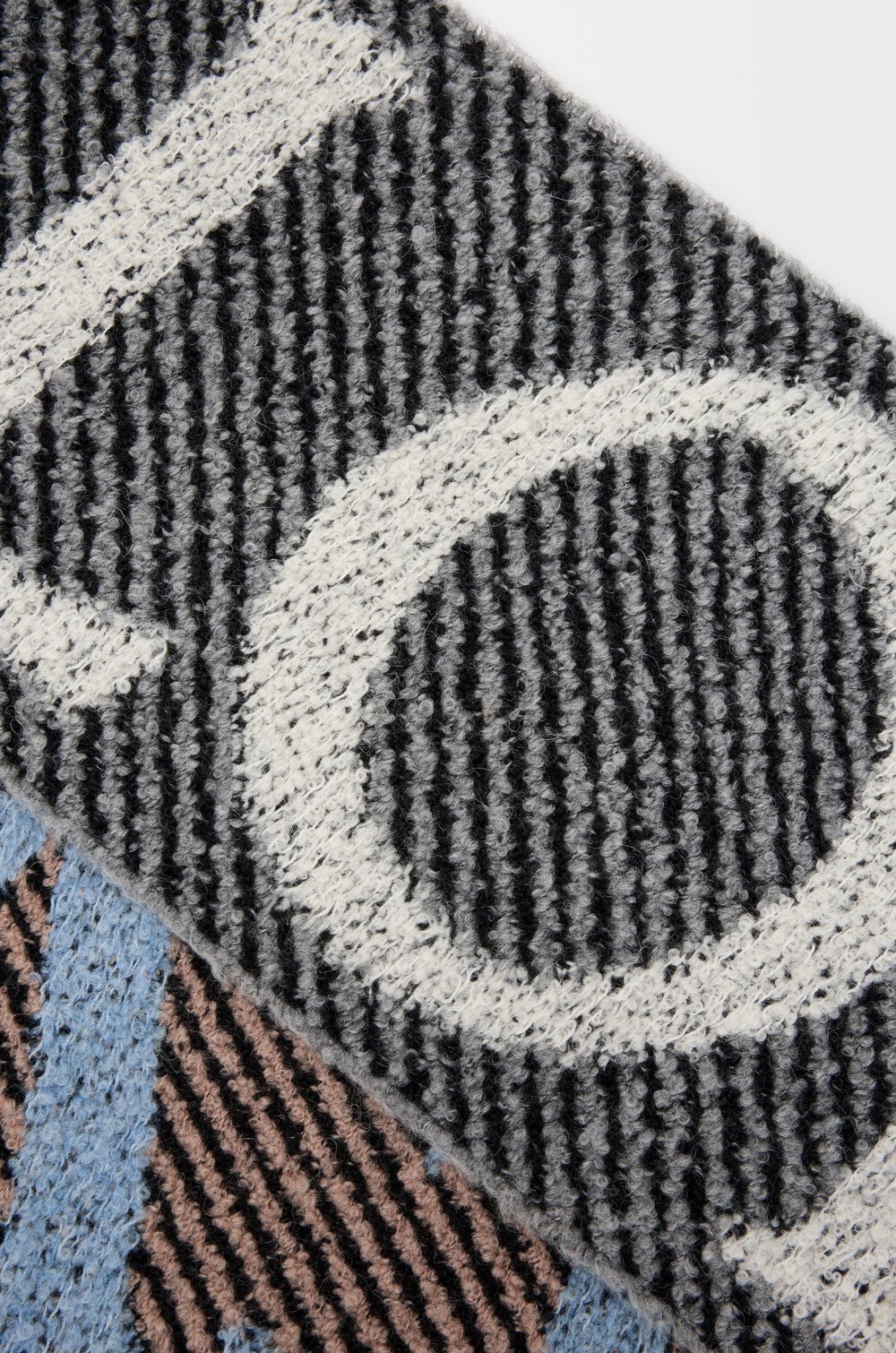 Loewe Scarf In Alpaca And Wool Blend In Multi