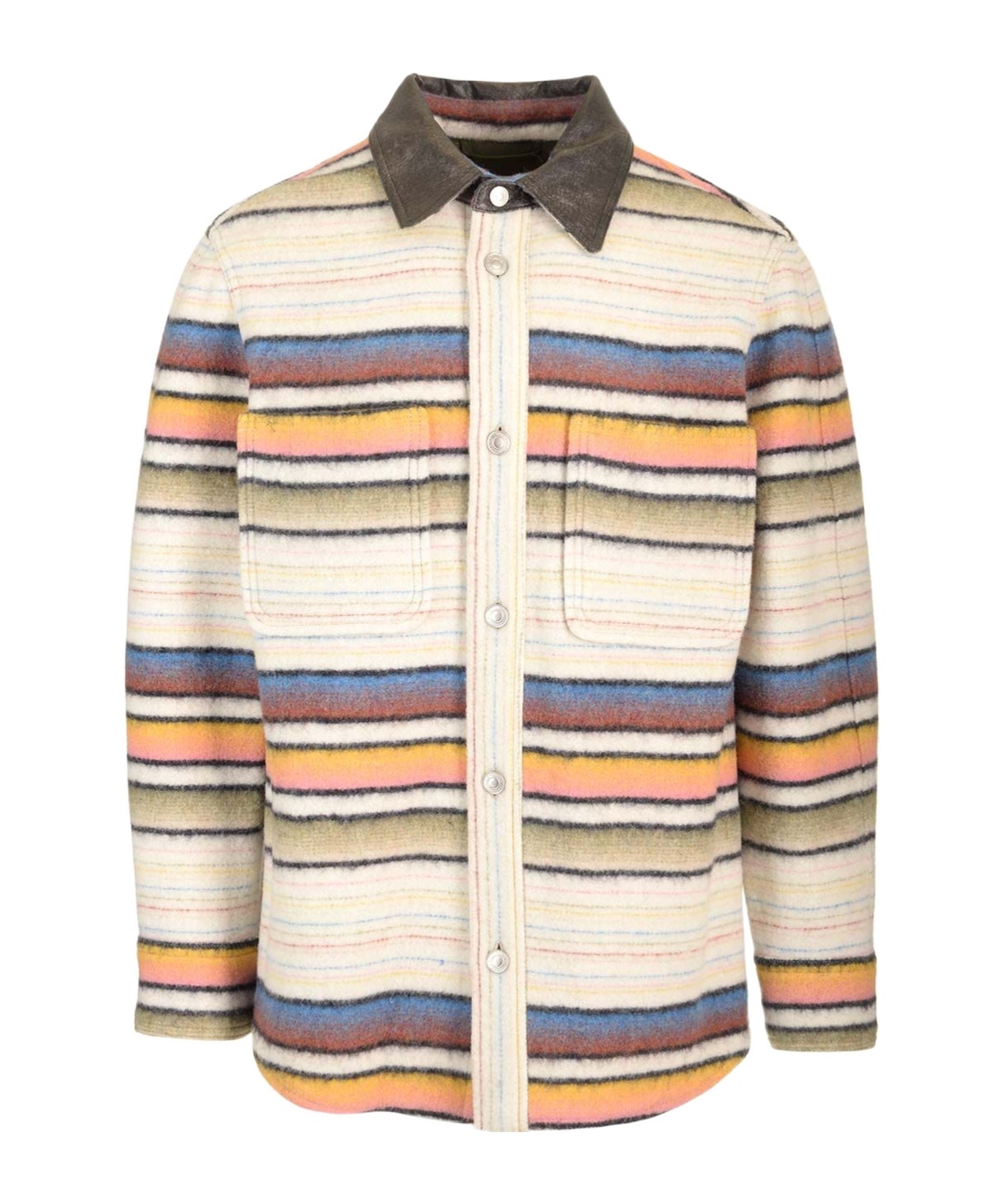 Isabel Marant Duncan Overshirt Jacket Jackets Multicolor In Multicolor