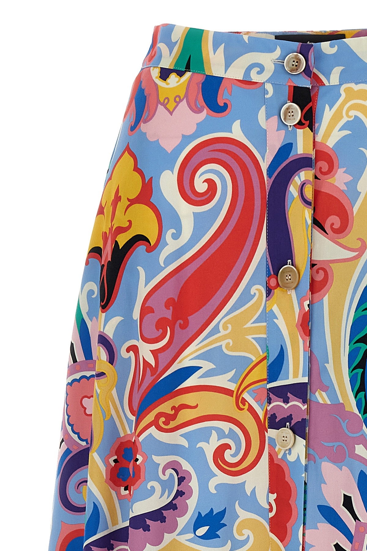 ETRO ETRO FLARED HEM PAISLEY SKIRT