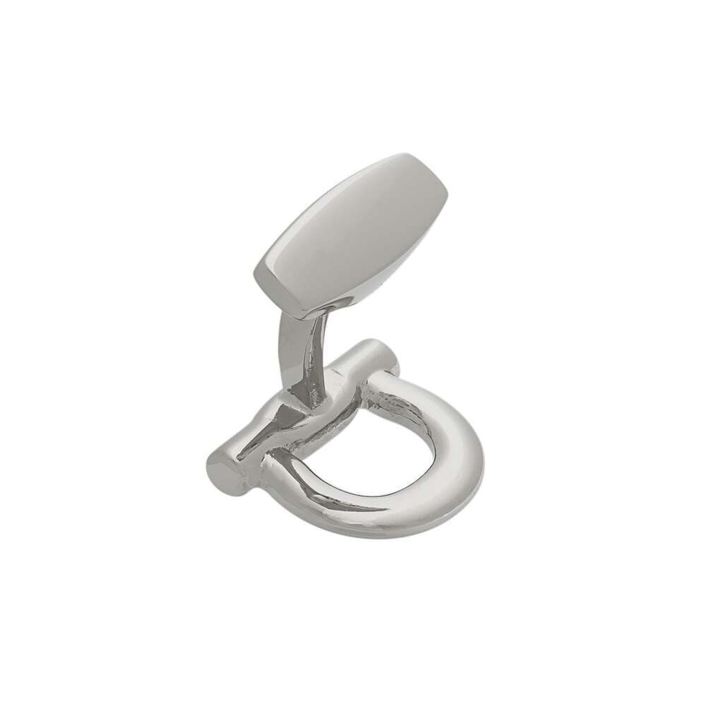 Ferragamo Gancio Cufflinks In Gray