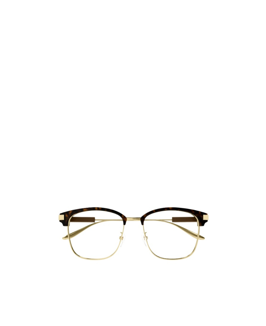 Gucci Tortoiseshell Square-frame Glasses In Multicolor
