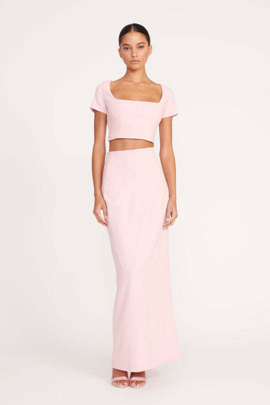 Staud Short Jacket In Pink