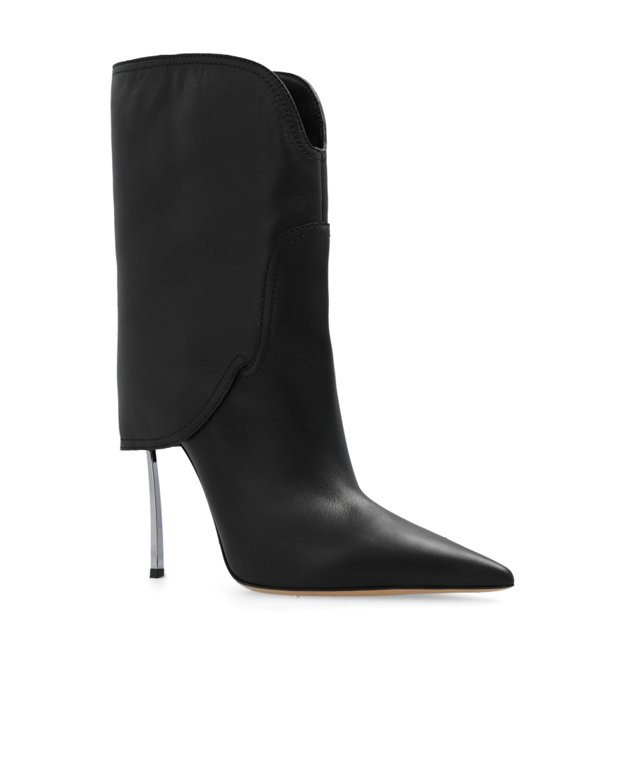 Casadei 100mm Leather Boots