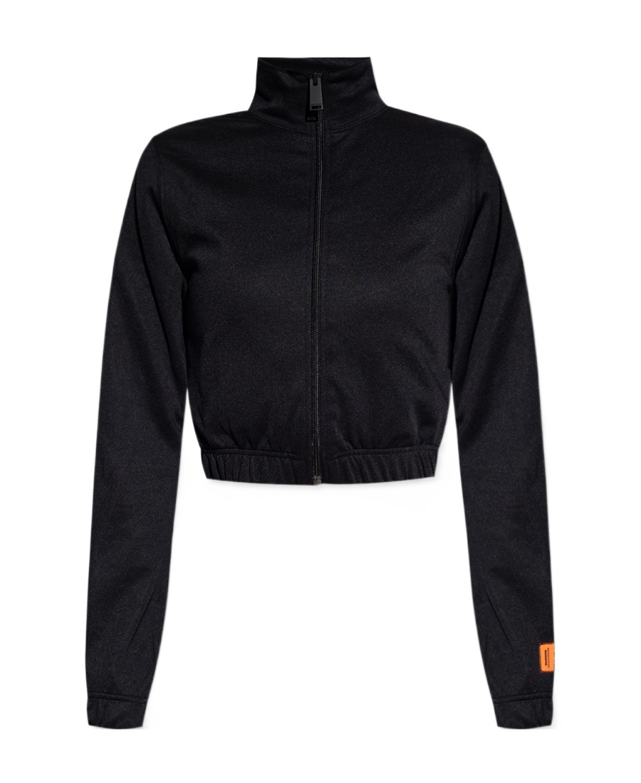 Shop Heron Preston Logo Casual Jacket In Black