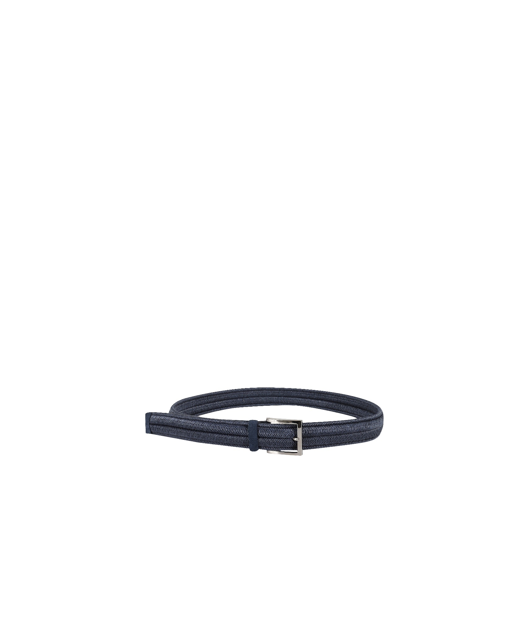 Orciani Woven Belt In Blue