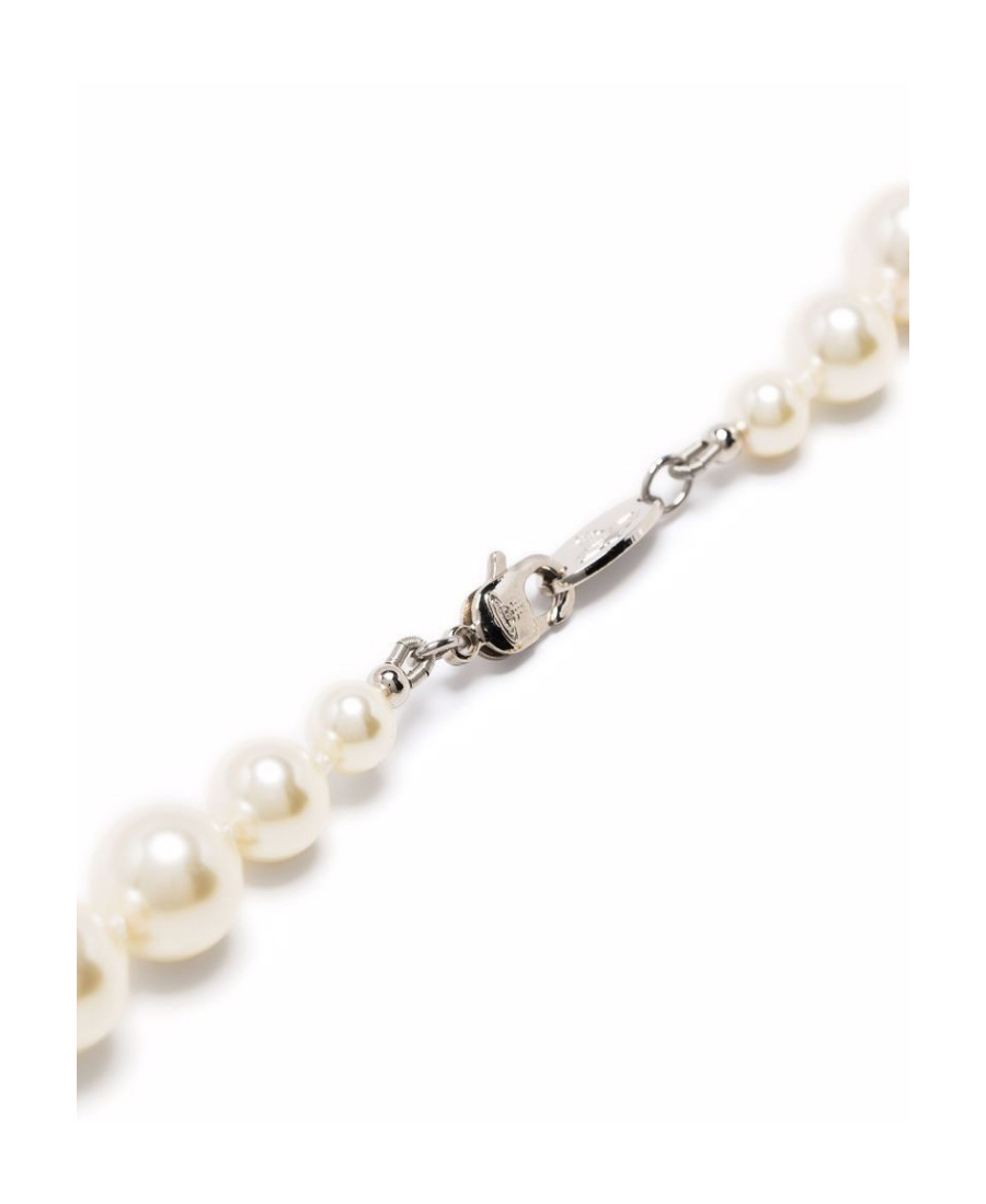 Vivienne Westwood Pearl Necklace In White