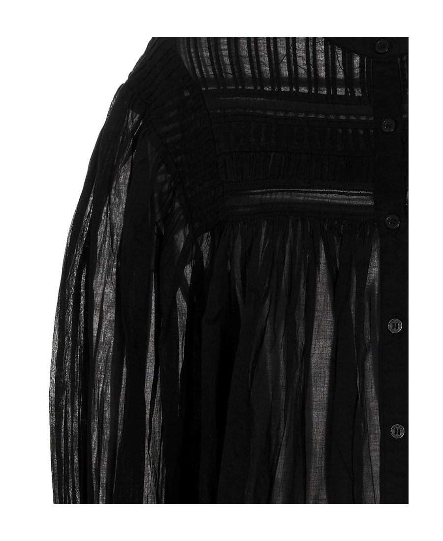 Shop Isabel Marant Étoile Plalia Blouse In Black