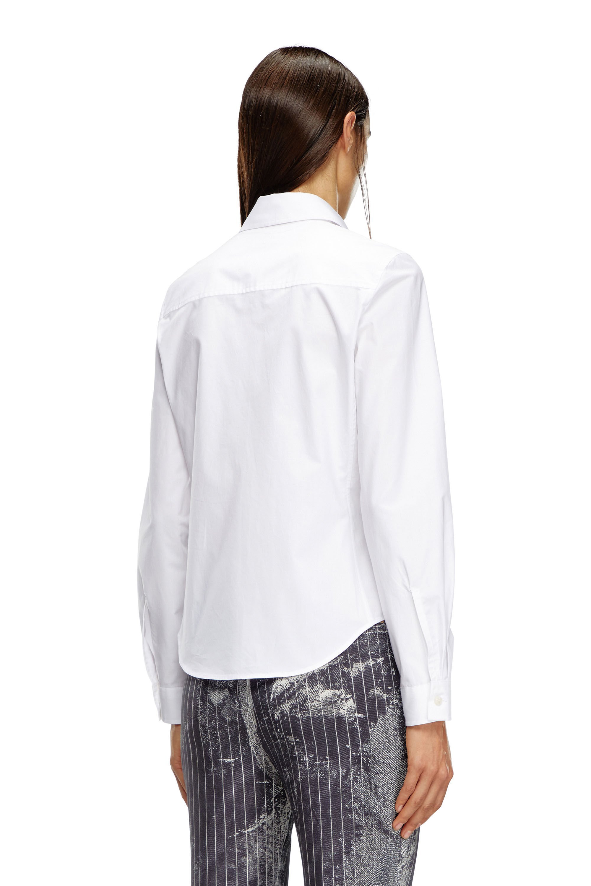 Diesel C-gisel-p1 Shirt In White