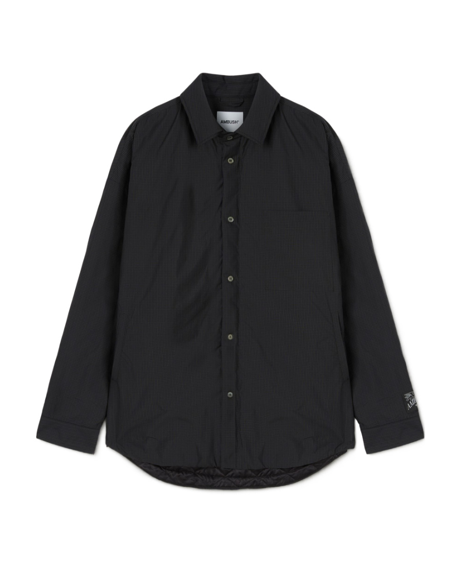Ambush Padded Shirt Jacket In Black