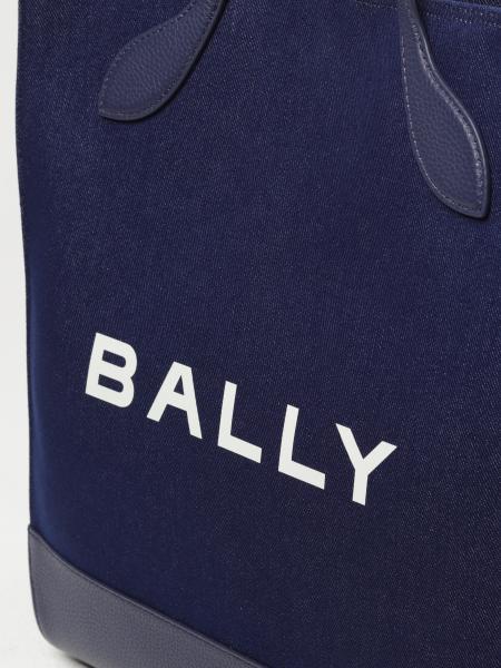 BALLY BAR KEEP ON TWILL TOTE BAG