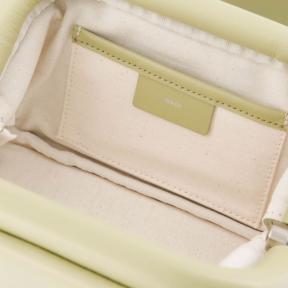 Osoi Mini Brot Hobo Bag - - Leather - Cream In Nude