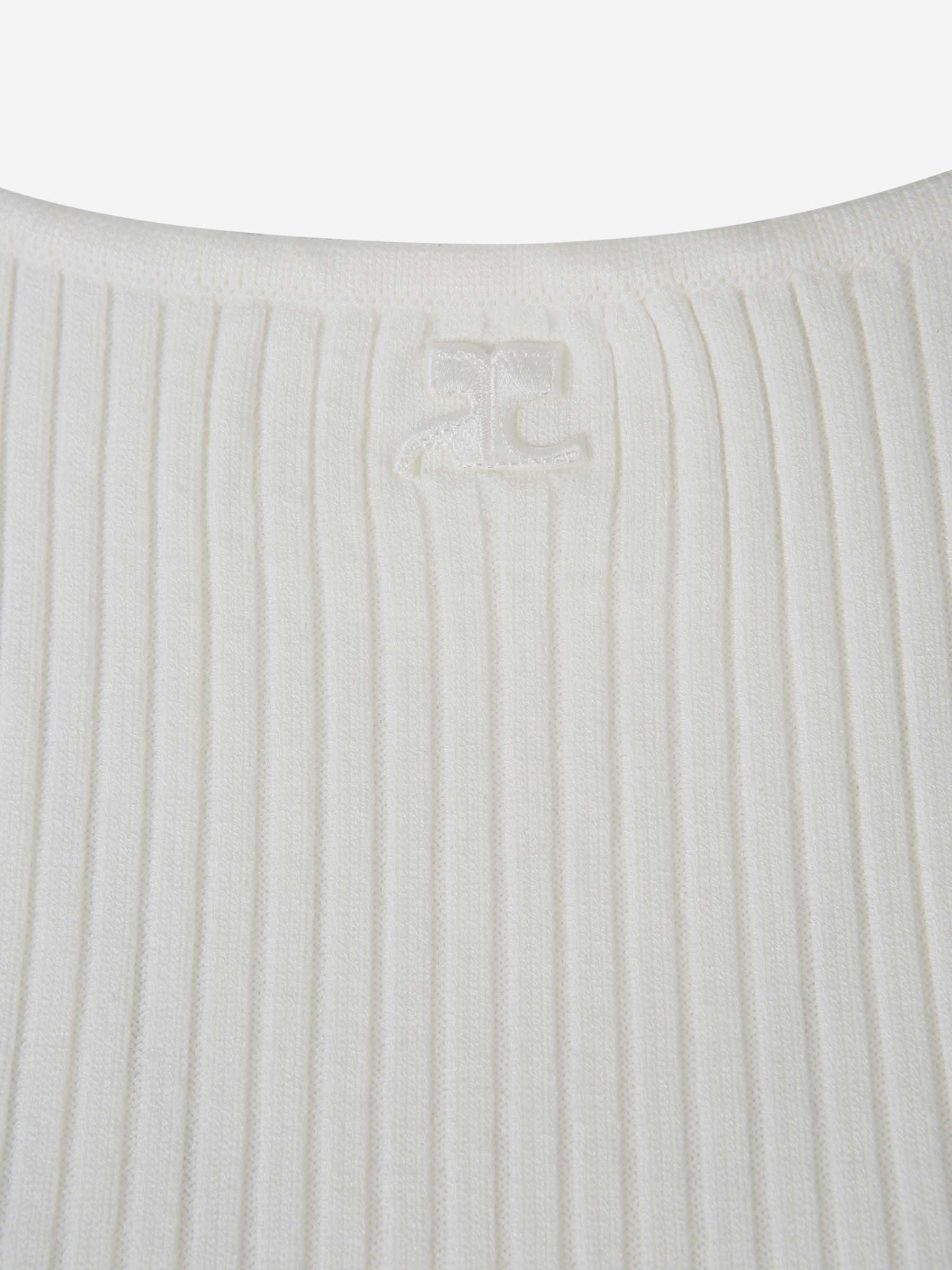 Courrèges Courreges Top In White