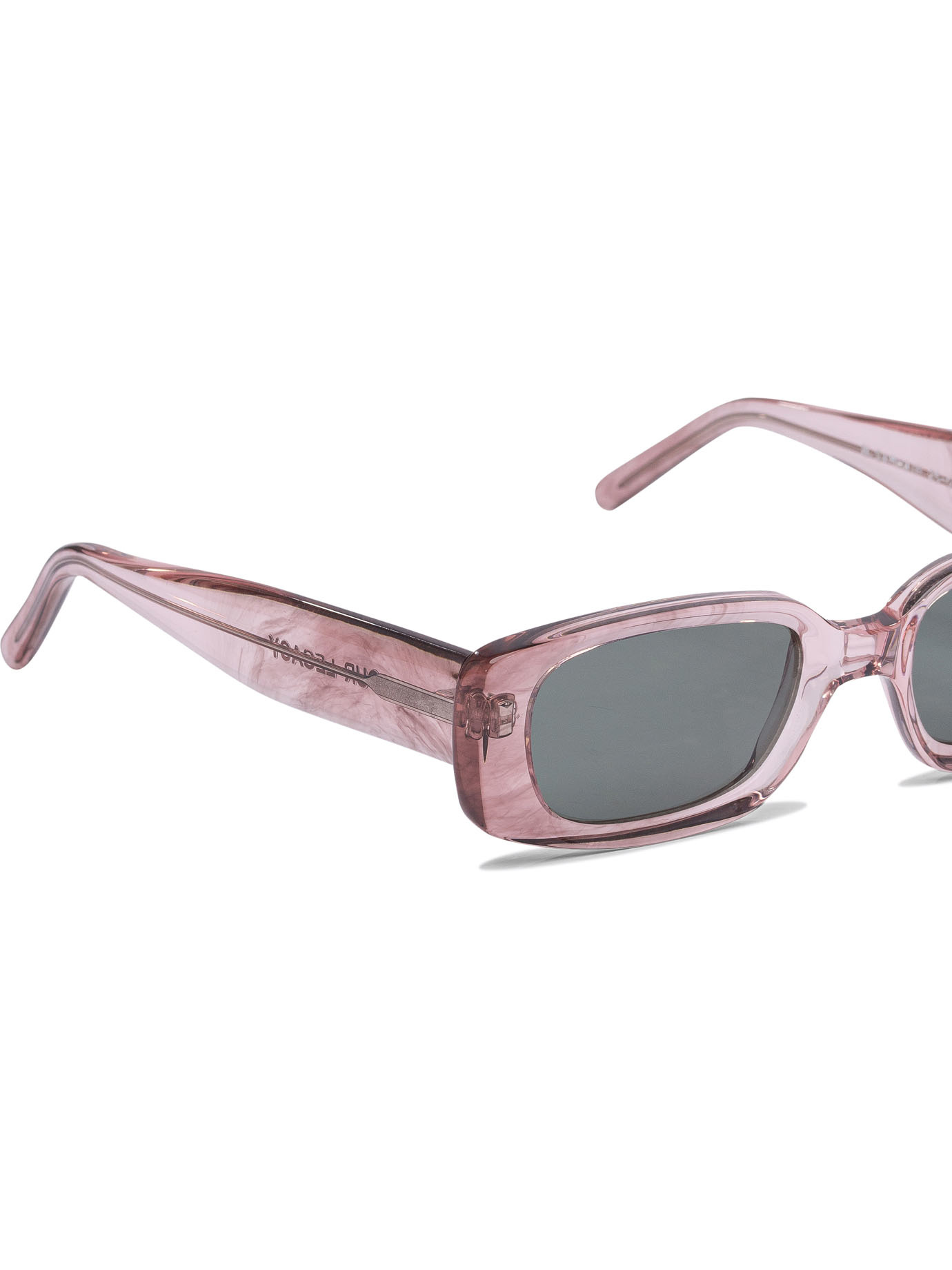 Our Legacy Rectangular Transparent Sunglasses Dark Lenses
