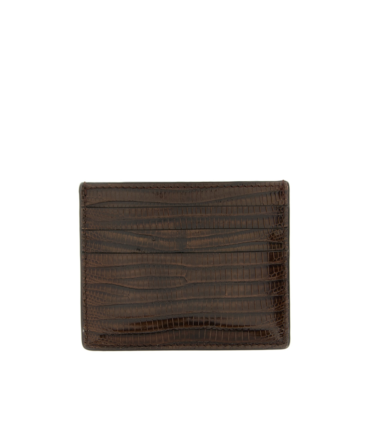 Brunello Cucinelli Multi-slot Card Holder In Brown