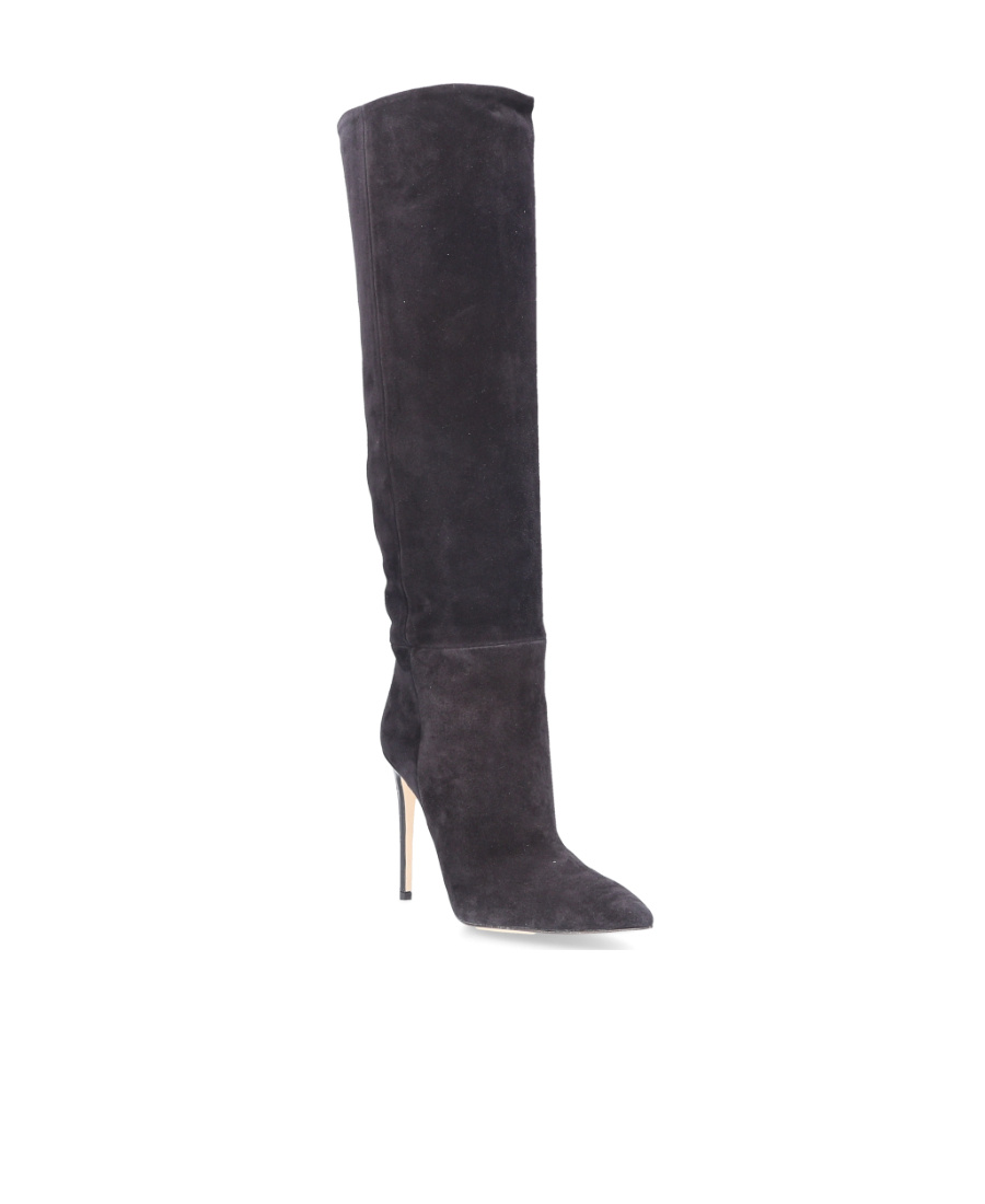 Paris Texas Pointed Boots In Black