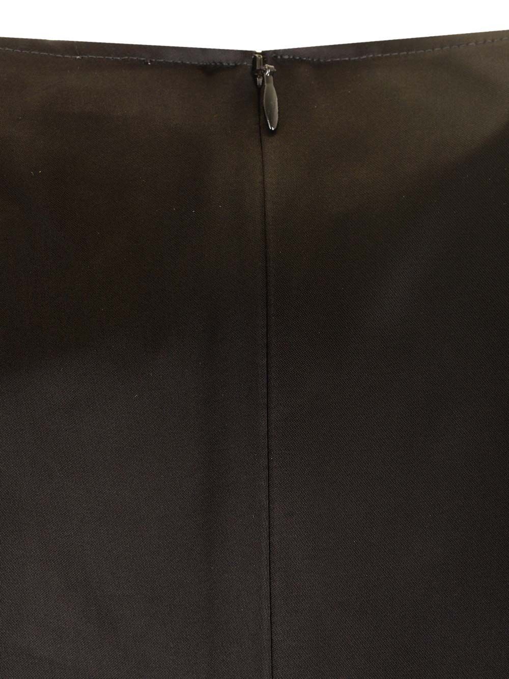Totême Satin Top In Black