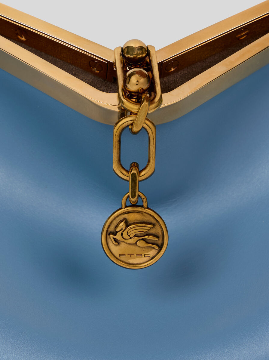 Etro Medium Vela Bag In Blue