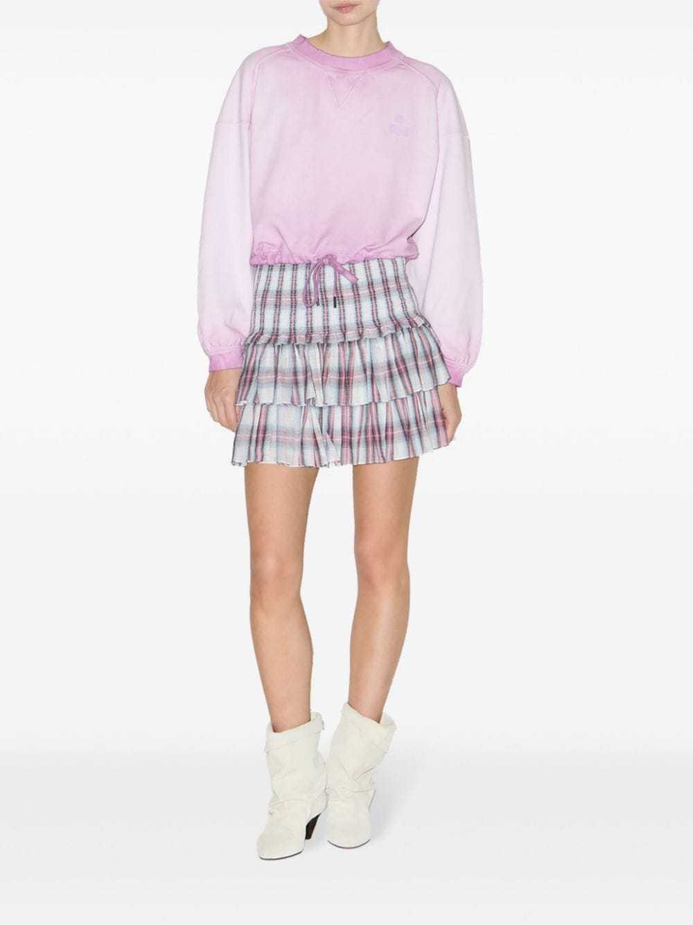 Isabel Marant Étoile Naomi Layered Skirt In Gray