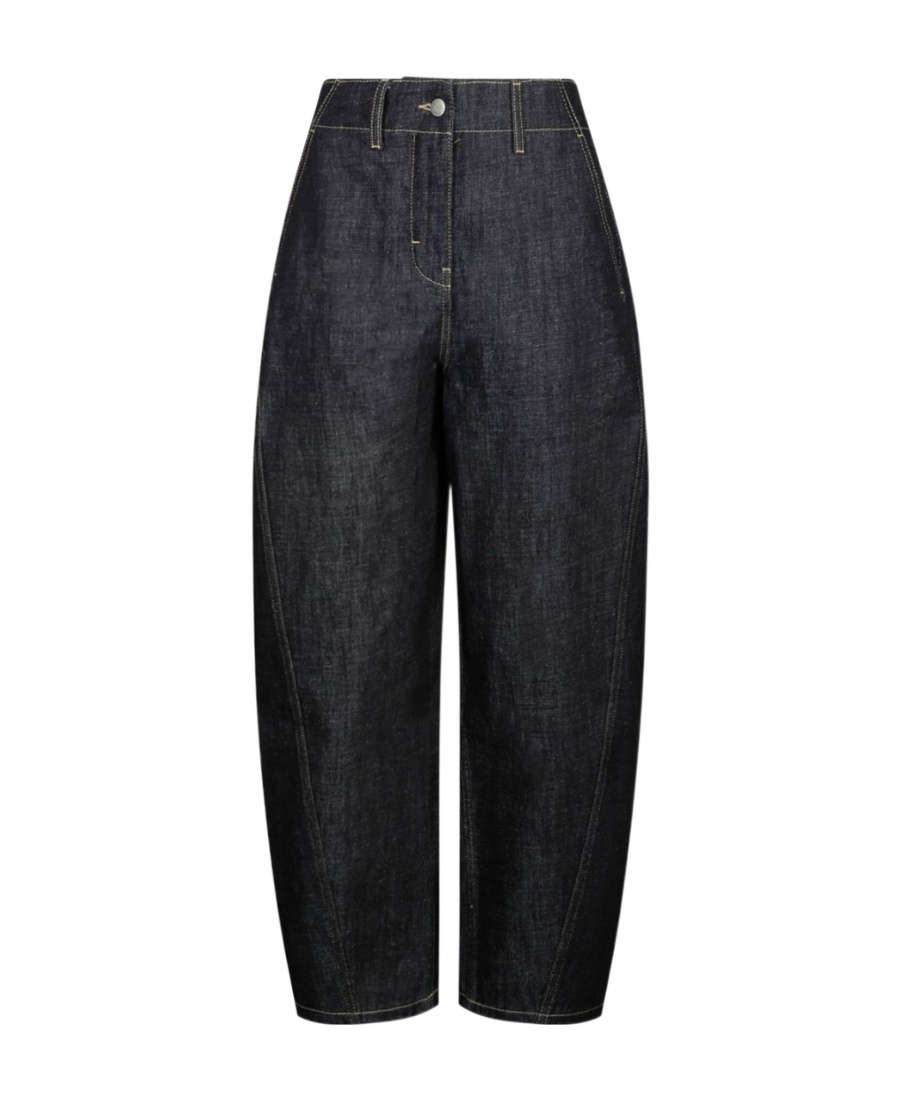 Studio Nicholson Continuity High-rise Straight-leg Jeans In Black