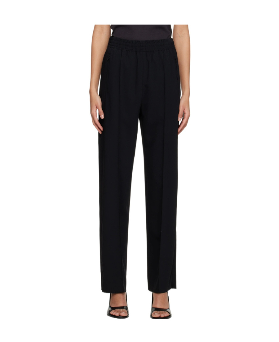 Shop See By Chloé City Fluid Casual Pants In Black