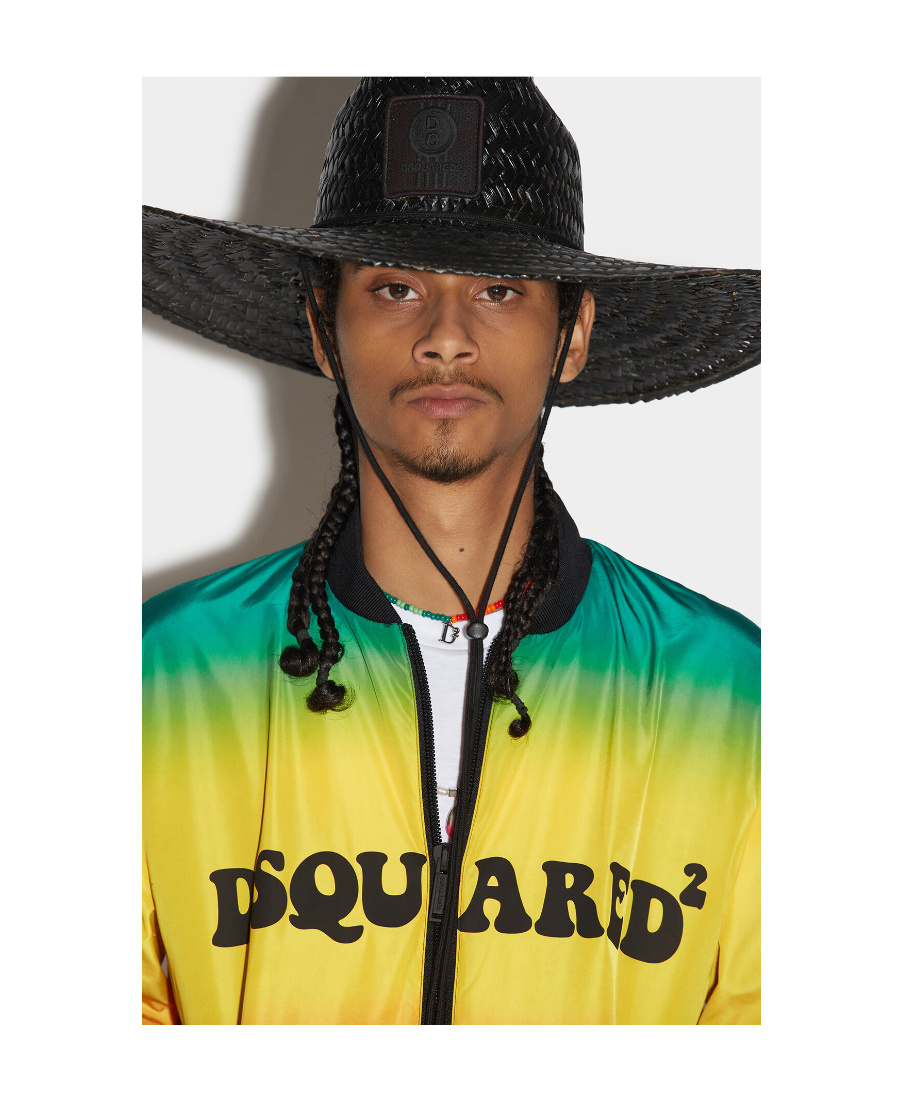 Dsquared2 Man Jacket Yellow Size 42 Polyester In Red